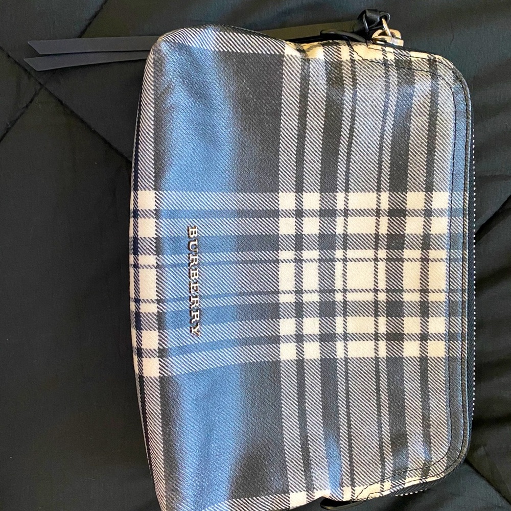 Burberry Pouch, Dual Checkered